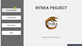 Principe de fonctionnement du logiciel hydra project [upl. by Valonia]