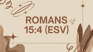 Romans 154 ESV [upl. by Ronni]