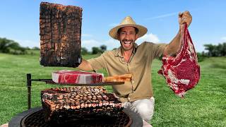 Cooking the Perfect Marble Beef Steak on Hot Logs This Marbled Beef Recipe Will Drive You Crazy [upl. by Vadim660]