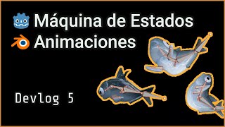 Devlog 5  Caos en las animaciones y estados [upl. by Olbap331]