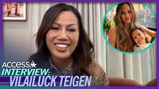 Chrissy Teigen’s Mom Says Luna Gave Her Modeling Tips [upl. by Dupuy882]