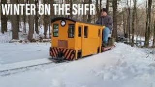 Late winter on the Stoddard Hill Farm Railway [upl. by Lenrow]