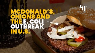 What we know about McDonald’s Quarter Pounder problem over onions and E coli [upl. by Siuqram]