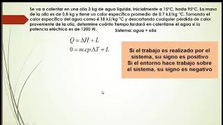 1° y 2° Principio de la Termodinamica Ejercicio 1 [upl. by Volotta943]