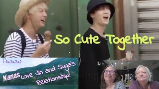 Nanas find that Jin and Sugas Relationship is so special eng subs [upl. by Labannah]