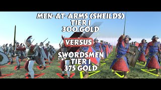 Who Will Win MenAtArms Sheilds or Swordsmen in Warhammer Total War 3 [upl. by Frechette]