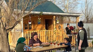 Traditional Azerbaijani Walnut Baklava Recipe  Village Cooking Azerbaijan [upl. by Sillig]