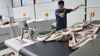 Curtain hemming machine automatic curtain stitiching [upl. by Jobie506]