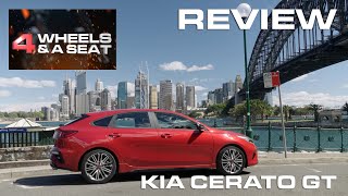 Great If You Can Fit In It  2022 Kia Cerato GT Review [upl. by Nesiaj173]