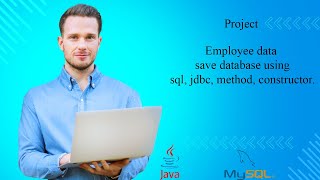 Java Project Employee data save database using sql jdbc method constructor For Visual Studio Code [upl. by Loreen244]