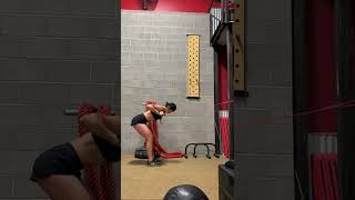 Bent Over Banded Lat Pulldown [upl. by Ailana]