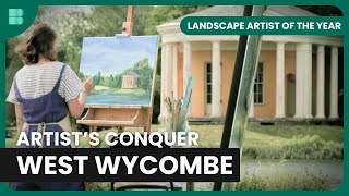 Artists Tackle West Wycombe Park View  Landscape Artist of the Year  S06 EP2  Art Documentary [upl. by Dez]