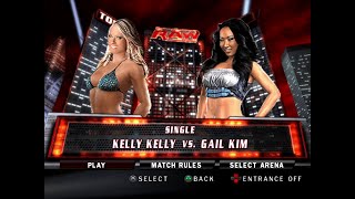 Kelly Kelly vs Gail Kim  WWE SmackDown vs Raw 2010  20240624 [upl. by Ennayt720]