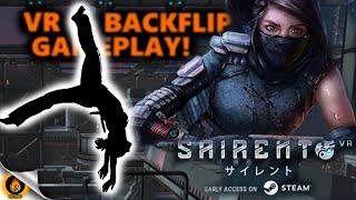 Uncut Skillful VR BACKFLIP GAMEPLAY  Sairento VR [upl. by Anileva803]