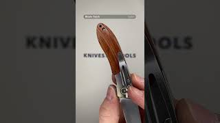 Mcusta MC 141G Shinra Mixture Ripple ironwood gentlemans knife [upl. by Eveline814]