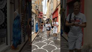 Antibes France Stroll Through the Charming Old Town of Antibes  4K Views [upl. by Horatia]