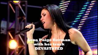 Lexa Berman of X Factor 2012 New Track Devastated [upl. by Rosamund]