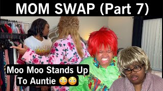 Mom Swap Part 7  Auntie Comedy [upl. by Kippie179]