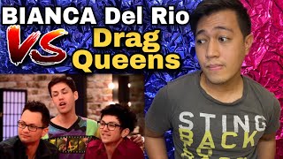 Reacting to BIANCA DEL RIO best moments in Raupauls Drag Race [upl. by Xam]