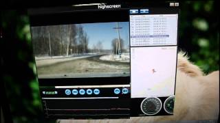 Плеер видеорегистратора Highscreen Black Box Radar Plus [upl. by Rives35]