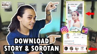 2 Cara Download Story amp Sorotan Instagram orang lain Tanpa Aplikasi amp Menggunakan Aplikasi [upl. by Jordanna]