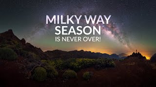 Milky Way Season  Find The MILKY WAY AllYearRound [upl. by Eniamzaj]