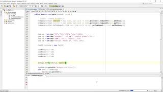 Java Comparable amp Comparator  06  Arrayssort and ordering [upl. by Anafetse]