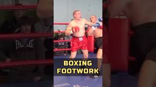 Boxing Footwork DrillsBoxing techniques boxing fight fighterboxingtraining powerpunch viral [upl. by Pitarys950]