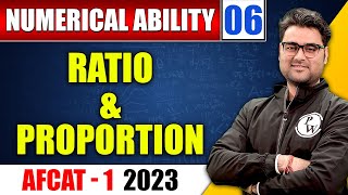 Numerical ability AFCAT Maths 06  Ratio amp Proportion  AFCAT 1 2023 [upl. by Nore]