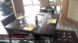 Epicurean Hotel Tampa Florida  Review [upl. by Adnolahs571]