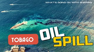 Tobago Oil Spill  Identification of Tug and Barge amp Connection to Venezuela Oil [upl. by Akeihsal]