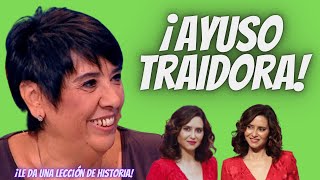 ¡SERÍA una TRAIDORA  Nieves Concostrina quotLAPIDAquot a Díaz Ayuso con esta LECCIÓN de HISTORIA [upl. by Hobard]