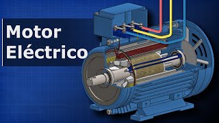 Cómo Funcionan los Motores Eléctricos  Motores de Inducción de CA Trifásicos Motor de CA [upl. by Atikel]