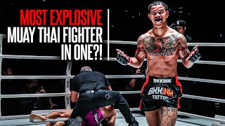 Kongthoranee’s Wildest Moments In ONE 🔥Fight Highlights [upl. by Eilrebmik]