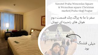 Prague Christmas Market Novotel Praha Wenceslas Square [upl. by Asel979]