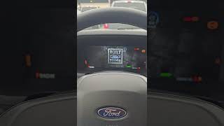 2024 Ford F150 hybrid startup sequence ford luxury subscribe viralshorts shorts [upl. by Ule214]