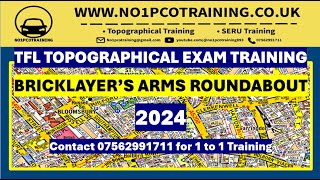 BRICKLAYER’S ARMS ROUNDABOUT TOPOGRAPHICAL SKILLS ASSESSMENT FEBRUARY 2024 TFL TOPOGRAPHICAL EXAM [upl. by Nuhs]