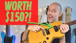 Is this CHEAP Epiphone with P90s worth it guitar review and demo electricguitar [upl. by Atsahs36]