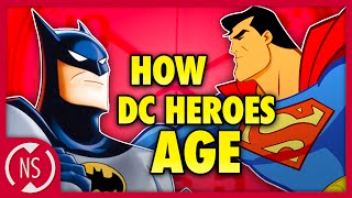 Why Dont DC COMICS Superheroes Age  NerdSync [upl. by Teresita142]