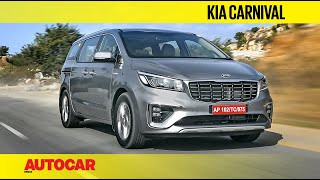 Kia Carnival Review  First Drive  Autocar India [upl. by Girand]