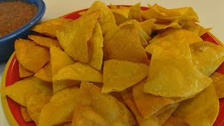 Bettys DeepFried Corn Tortilla Chips [upl. by Ajnek]