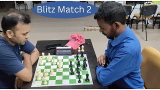 Niklesh Jain sir vs Shahid Husain match 2 Interesting Fight chess hindichessbaseindia [upl. by Lyreb]