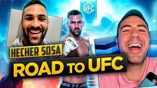 HECHER SOSA A UN PASO DE LA UFC ENTREVISTA [upl. by Lewse640]