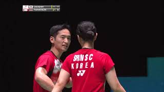 World Championships 2022  Day 3 XD Sapsiree  Dechapol THA vs SG Choi  SC Shin KOR [upl. by Bernhard]