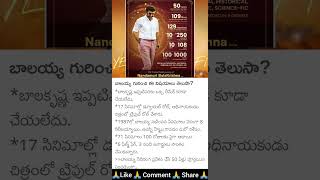 Nandamuri Balakrishna 50 years of Cinema Journey [upl. by Brigitte]