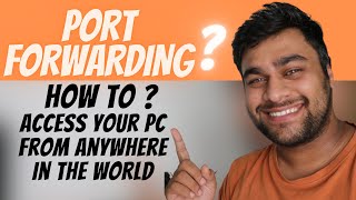 Port Forwarding  How to Access Your PC Files From Anywhere In The World  FTP Server Windows 10 [upl. by Mei]