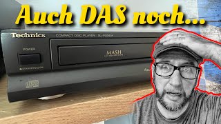 📀 WARUM NICHT  Der TECHNICS SLPG540A CDPLAYER vintagehifi technics [upl. by Ebarta]