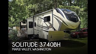 UNAVAILABLE Used 2020 Solitude 3740BH in Maple Valley Washington [upl. by Novehs]