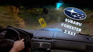 SUBARU FORESTER 25XT  POV Test Drive  Exhaust and HKS BlowOff Sound [upl. by Etnuhs]