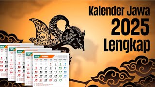 Kalender Jawa 2025 Lengkap [upl. by Tutt]